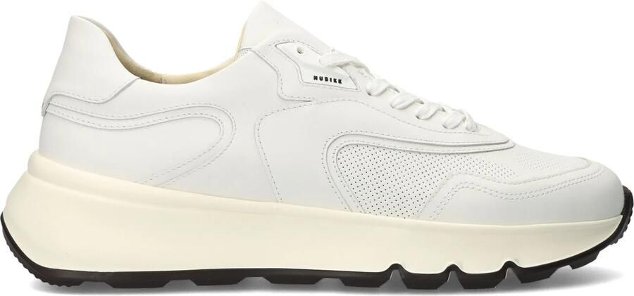 NUBIKK Lage Sneakers Heren Luca Noa Maat: 40 Materiaal: Leer Kleur: Wit - Foto 5