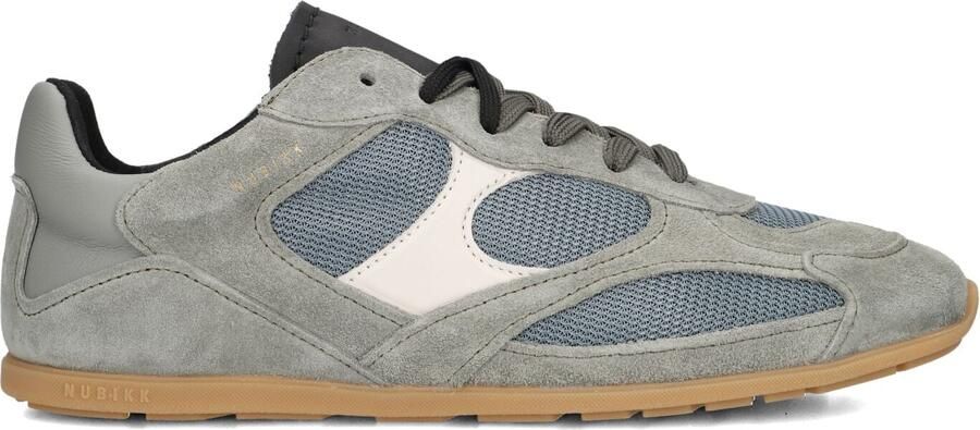 NUBIKK Lage Sneakers Heren Riley Morgan Maat: 42 Materiaal: Suède Kleur: Grijs