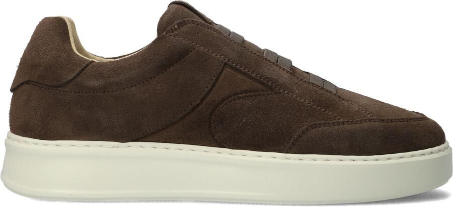 NUBIKK Lage Sneakers Heren Vick Ease Maat: 46 Materiaal: Suède Kleur: Bruin - Foto 4