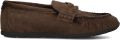 NUBIKK Loafers Dames Riley Mio Pony Ponyhair Bruin - Bruin