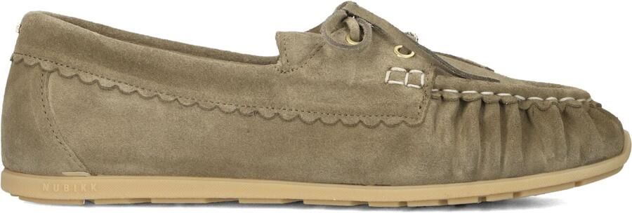 NUBIKK Mocassins Dames Riley Jade Suède Taupe