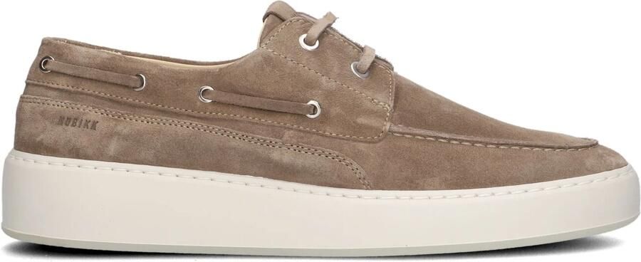 NUBIKK Veterschoenen Heren Jiro Yacht Maat: 44 Materiaal: Suède Kleur: Taupe - Foto 3