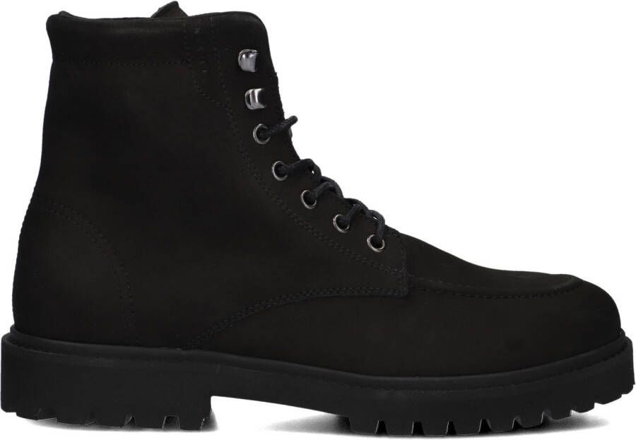 NUBIKK Veterboots Heren Ethan Harvey Maat: 40 Materiaal: Nubuck Kleur: Zwart - Foto 3