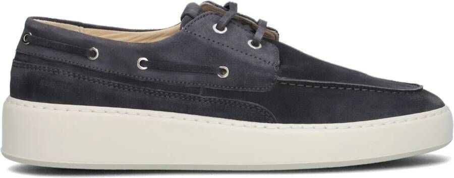 NUBIKK Veterschoenen Heren Jiro Yacht Maat: 46 Materiaal: Suède Kleur: Blauw - Foto 3