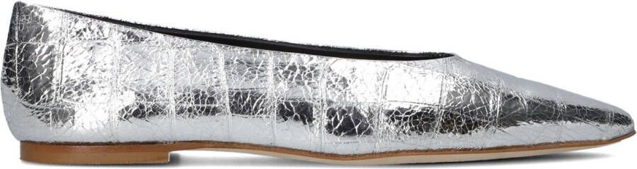 ODARE Ballerina Dames Bilbao Maat: 39 Materiaal: Leer Kleur: Zilver