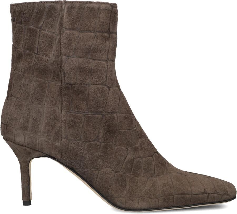 ODARE Enkellaarsjes Dames Paula Suède Taupe
