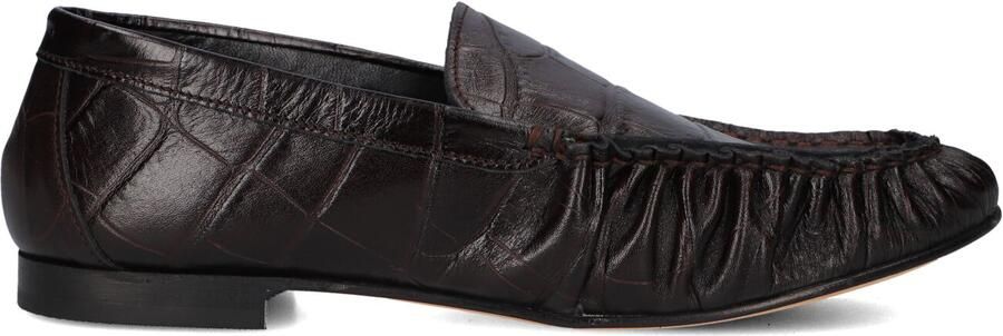 ODARE Loafers Dames Elena Leer Bruin
