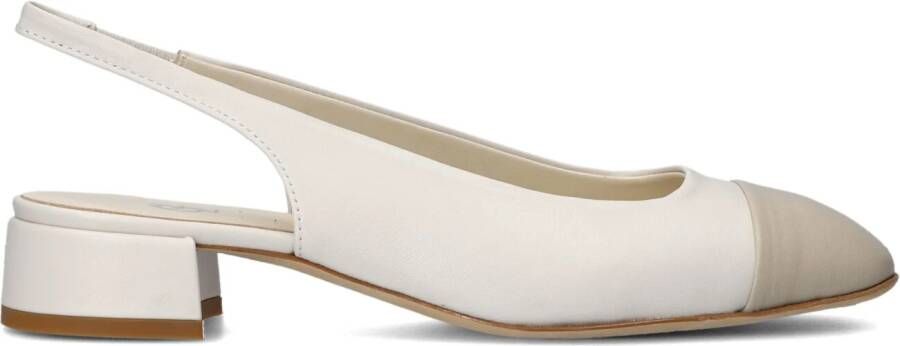 ODARE Slingbacks Dames Girona Maat: 39 Materiaal: Leer Kleur: Beige