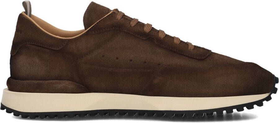 OFFICINE CREATIVE Lage Sneakers Heren Key Maat: 41 Materiaal: Suède Kleur: Bruin