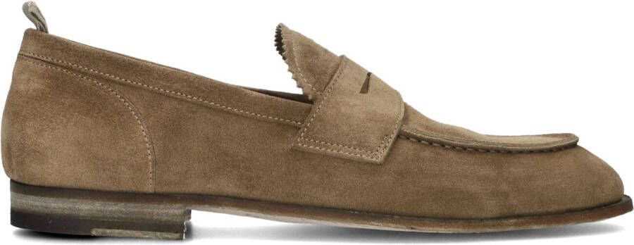 OFFICINE CREATIVE Loafers Heren Solitude Maat: 46 Materiaal: Suède Kleur: Taupe