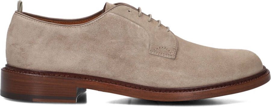 OFFICINE CREATIVE Nette Schoenen Heren Aston Maat: 45 Materiaal: Suède Kleur: Beige