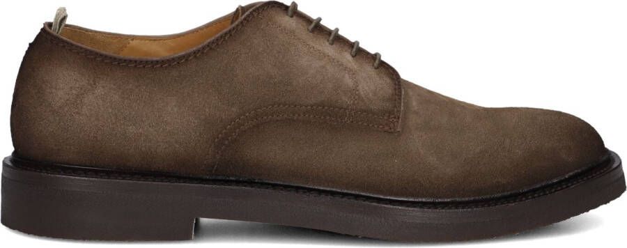 OFFICINE CREATIVE Veterschoenen Heren Hopkins Flexi 208 Maat: 42 Materiaal: Suède Kleur: Bruin