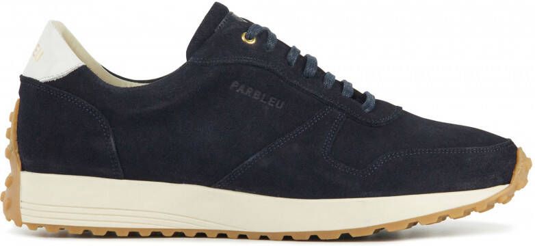 Parbleu Sneakers Heren Lage sneakers Herenschoenen Suède RF3 Blauw