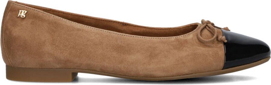 PAUL GREEN Ballerina Dames 046 Maat: 42 Materiaal: Suède Kleur: Bruin