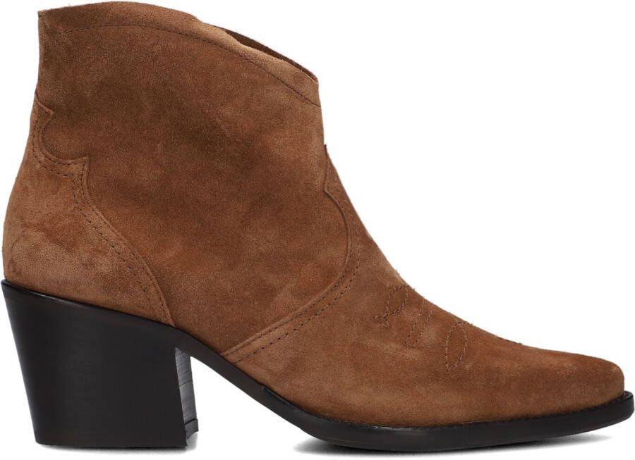 PAUL GREEN Enkellaarsjes Dames 8110 Maat: 37 Materiaal: Suède Kleur: Cognac - Foto 6