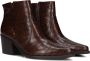 PAUL GREEN Enkellaarsjes Dames 9780 Maat: 42 Materiaal: Leer Kleur: Bruin - Thumbnail 4