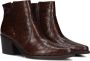 PAUL GREEN Enkellaarsjes Dames 9780 Maat: 42 Materiaal: Leer Kleur: Bruin - Thumbnail 4