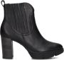 Paul Green 9033 Enkellaarsjes Enkelboots met rits Dames Zwart - Thumbnail 3