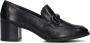 Paul Green 1038 Loafers Instappers Dames Zwart - Thumbnail 3