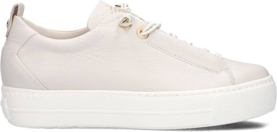 PAUL GREEN Lage Sneakers Dames 5017 Maat: 38 5 Materiaal: Leer Kleur: Wit - Foto 4