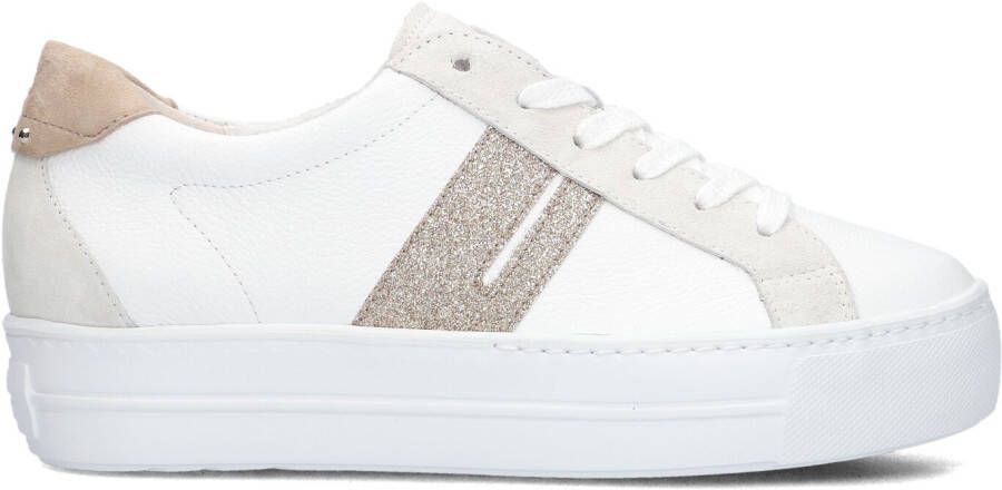 PAUL GREEN Lage Sneakers Dames 5330 Maat: 36 5 Materiaal: Leer Kleur: Wit