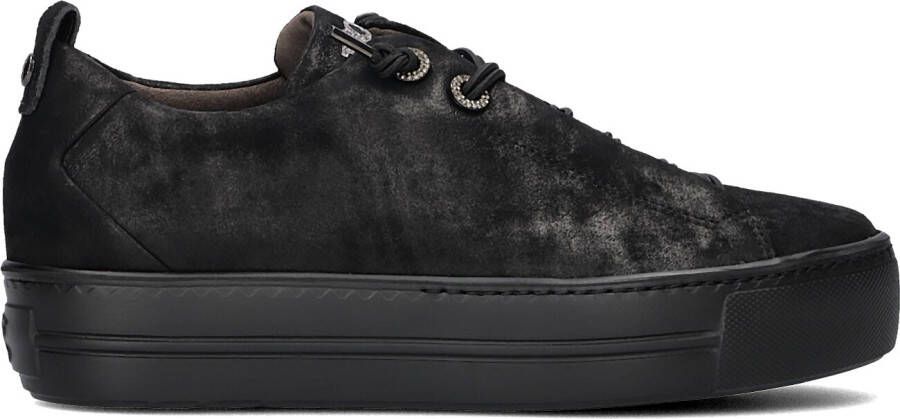 PAUL GREEN Lage Sneakers Dames 5417 Maat: 35 5 Materiaal: Suède Kleur: Zwart