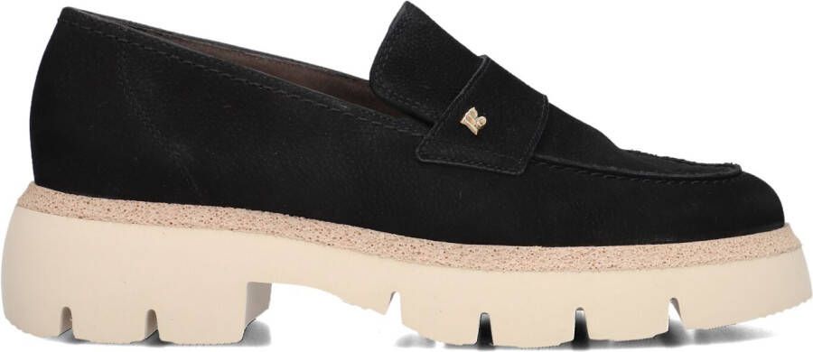 PAUL GREEN Loafers Dames 1079 Maat: 36 Materiaal: Leer Kleur: Zwart
