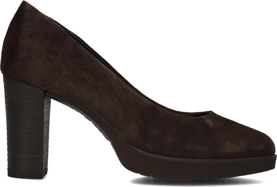 PAUL GREEN Pumps Dames 3777 Suède Bruin