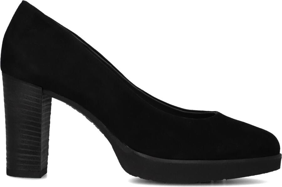 PAUL GREEN Pumps Dames 3777 Suède Zwart