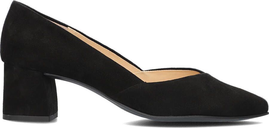 PAUL GREEN Pumps Dames 3740 Maat: 42 Materiaal: Suède Kleur: Zwart