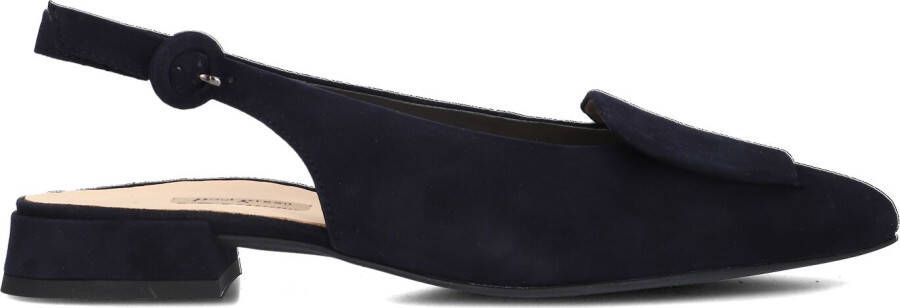 PAUL GREEN Slingbacks Dames 6090 Maat: 38 5 Materiaal: Suède Kleur: Blauw