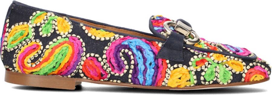 PEDRO MIRALLES Loafers Dames 14551 Maat: 37 5 Materiaal: Textiel Kleur: Blauw