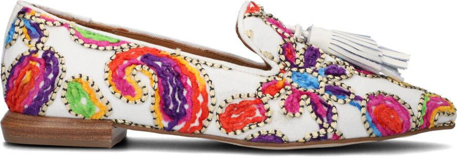 PEDRO MIRALLES Loafers Dames 18551 Maat: 37 5 Materiaal: Textiel Kleur: Wit