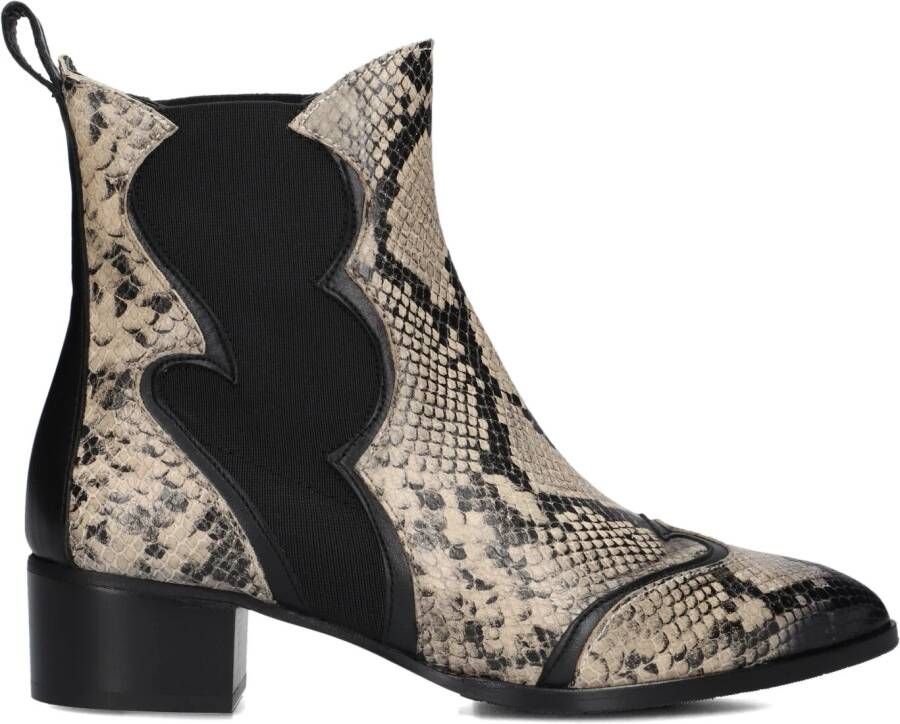 PERTINI Chelsea Boots Dames 33119 Maat: 39 Materiaal: Suède Kleur: Bruin - Foto 10