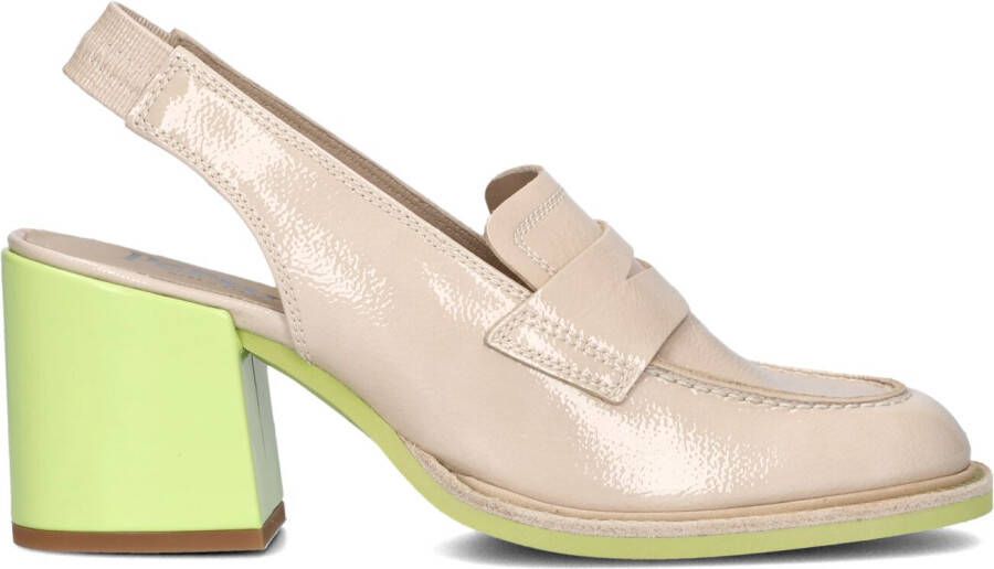 PERTINI Loafers Dames 33126 Maat: 39 Materiaal: Leer Kleur: Beige