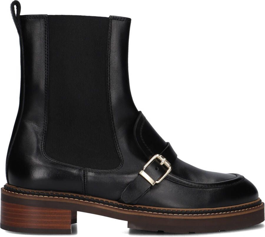 PERTINI Enkellaarsjes Dames 32519 Maat: 37 5 Materiaal: Leer Kleur: Zwart - Foto 11