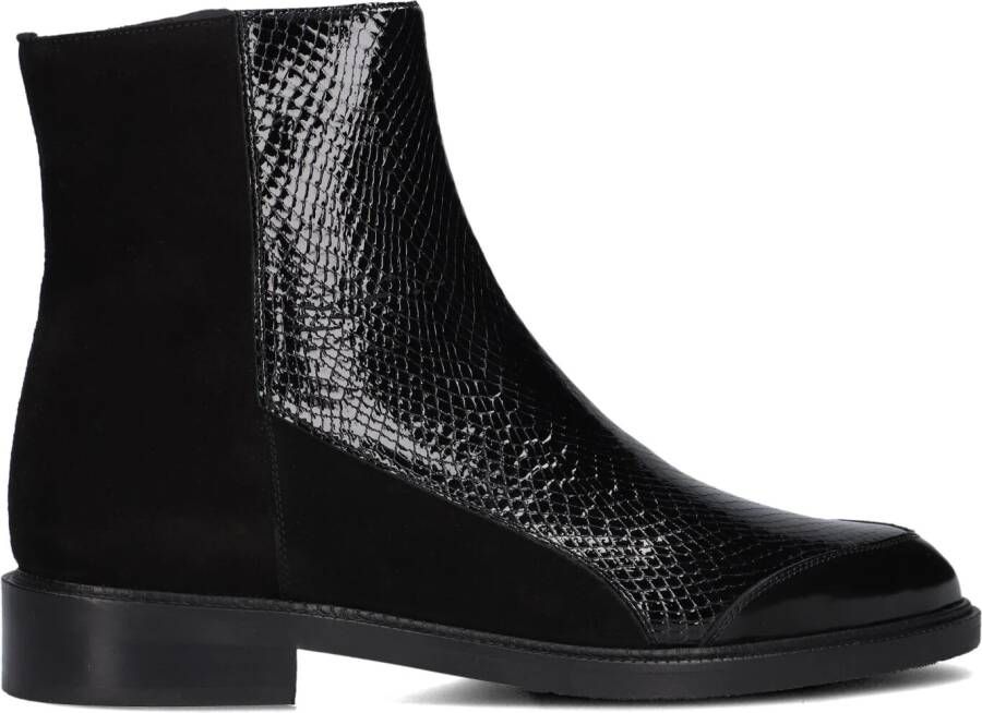 PERTINI Enkellaarsjes Dames 32848 Maat: 41 5 Materiaal: Leer Kleur: Zwart - Foto 4