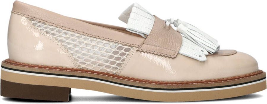 PERTINI Instappers Dames 35159 Maat: 38 5 Materiaal: Leer Kleur: Beige