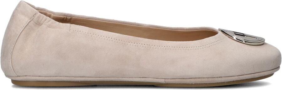 PETER KAISER Ballerina Dames 72140 Maat: 40 5 Materiaal: Suède Kleur: Beige