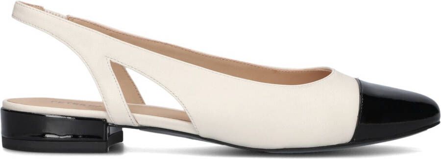PETER KAISER Slingbacks Dames 79440 Maat: 40 Materiaal: Leer Kleur: Wit - Foto 3