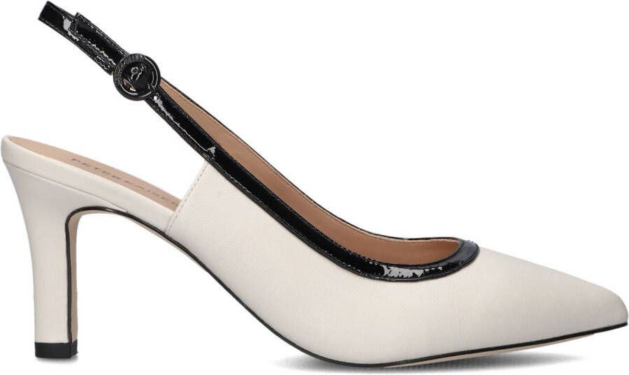 PETER KAISER Slingbacks Dames 79640l Maat: 40 5 Materiaal: Leer Kleur: Wit