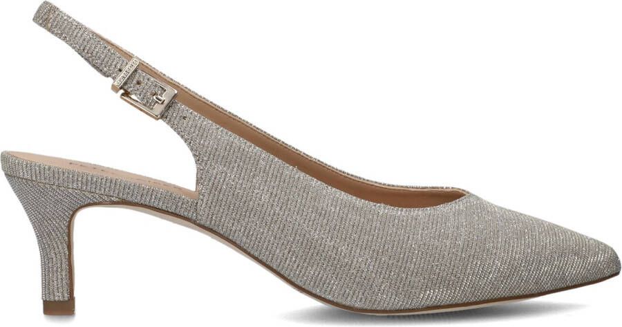 PETER KAISER Slingbacks Dames 79643te Maat: 36 Materiaal: Textiel Kleur: Zilver