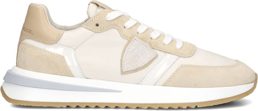 PHILIPPE MODEL Lage Sneakers Dames Tropez 2.1 Low Maat: 39 Materiaal: Suède Kleur: Beige