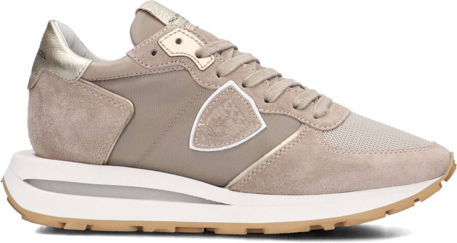PHILIPPE MODEL Lage Sneakers Dames Tropez Haute Low Maat: 41 Materiaal: Suède Kleur: Beige - Foto 7