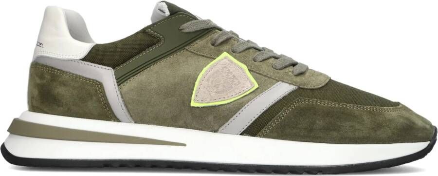 PHILIPPE MODEL Lage Sneakers Heren Tropez 2.1 Fluor Maat: 45 Materiaal: Textiel Kleur: Groen - Foto 3