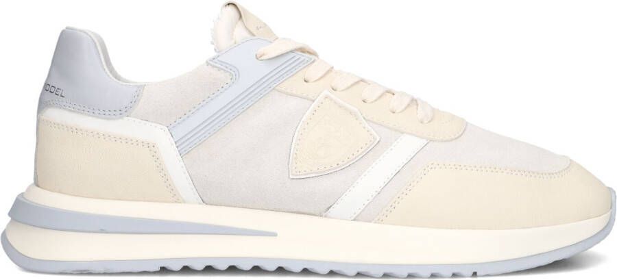 PHILIPPE MODEL Lage Sneakers Heren Tropez 2.1 Low Man Maat: 43 Materiaal: Suède Kleur: Beige