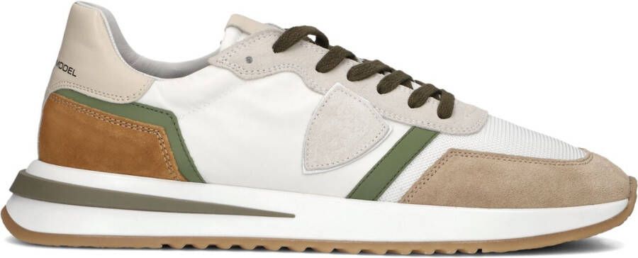 Philippe Model Sneakers Heren Lage sneakers Herenschoenen Suède Tropez 2.1 Bruin combi