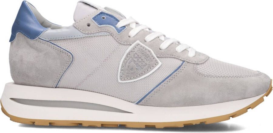 PHILIPPE MODEL Lage Sneakers Heren Tropez Haute Low Man Maat: 47 Materiaal: Suède Kleur: Grijs - Foto 5
