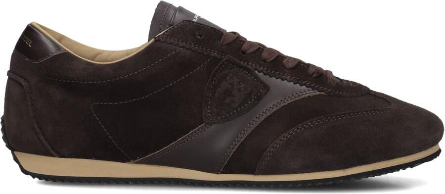 PHILIPPE MODEL Lage Sneakers Heren Planche Low Man Suède Bruin