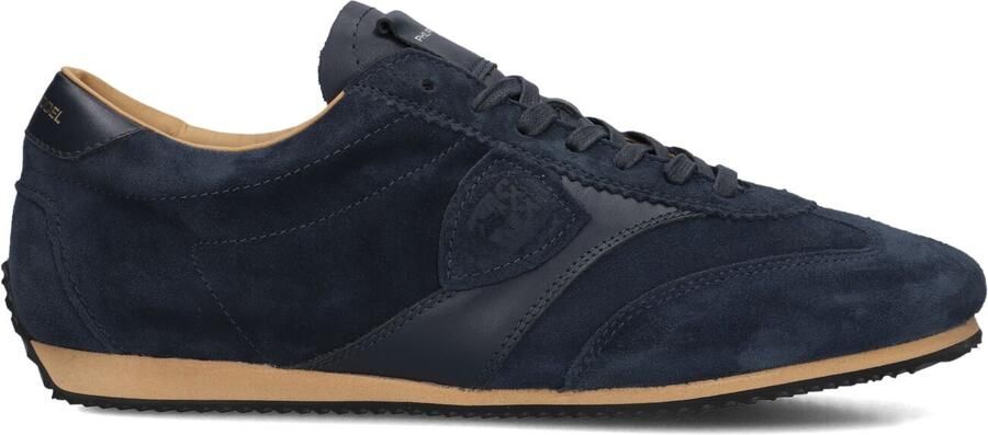 PHILIPPE MODEL Lage Sneakers Heren Planche Low Man Suède Donkerblauw